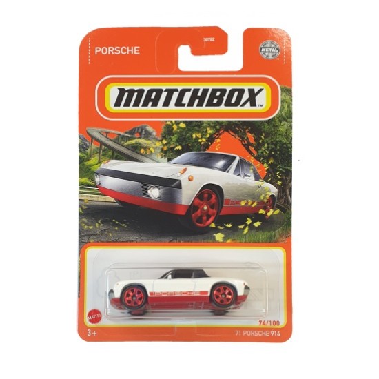 MATCHBOX 1/64 '71 PORSCHE 914 74/100 GVX84 