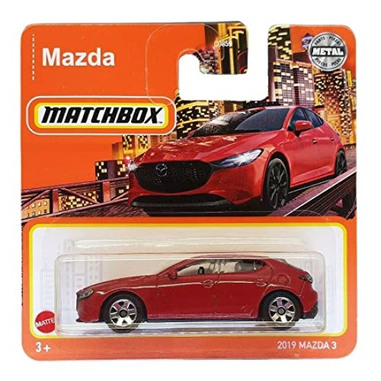 MATCHBOX 2019 MAZDA 3 RED SUPERFAST LESNEY GKM51