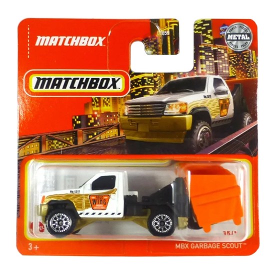 MATCHBOX MBX GARBAGE SCOUT 35/100 GXM53