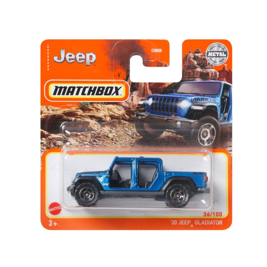 MATCHBOX '20 JEEP GLADIATOR 36/100 GXM54