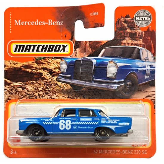 MATCHBOX '62 MERCEDES-BENZ 220 SE 43/100 GXM61