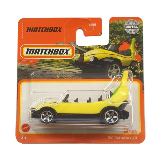 MATCHBOX BIG BANANA CAR 48/100 GXM66