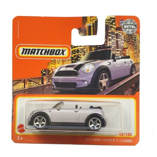 MATCHBOX 2010 MINI COOPER S CABRIO 52/100 GXM70