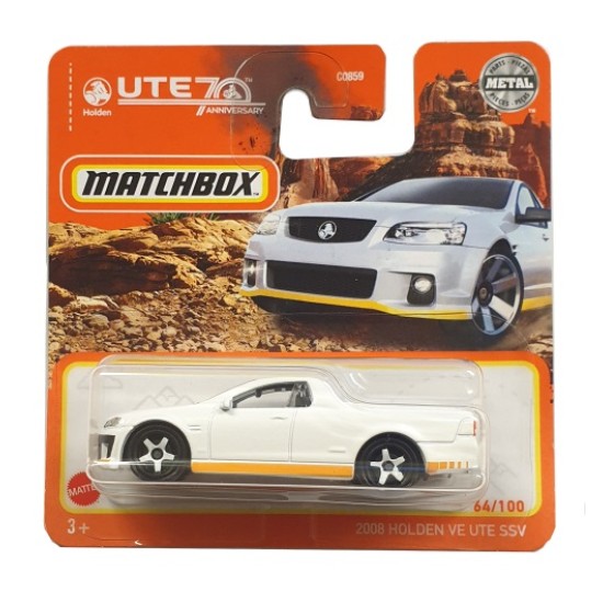 MATCHBOX 2008 HOLDEN VE UTE SSV 64/100 GXM82