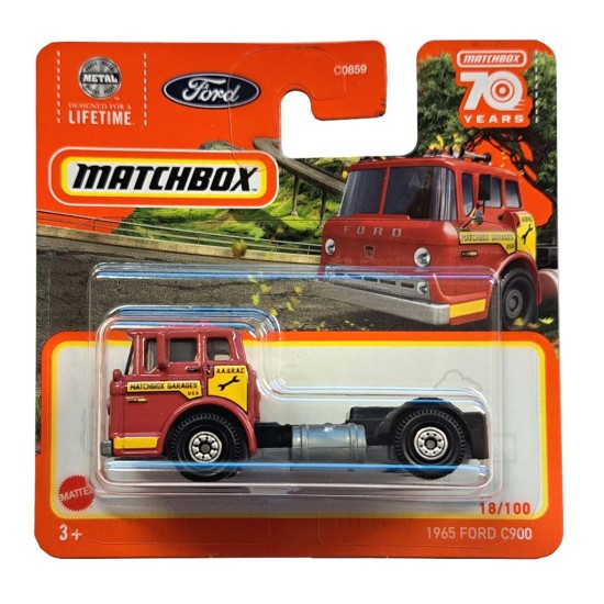 MATCHBOX 1965 FORD C900 18/100 HLC73