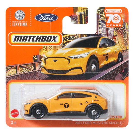 MATCHBOX 2021 FORD MUSTANG MACH-E 22/100 HLC91