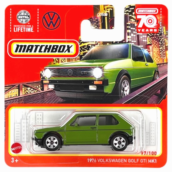 MATCHBOX 1976 VOLKSWAGEN GOLF GTI MK1 97/100 HLC96