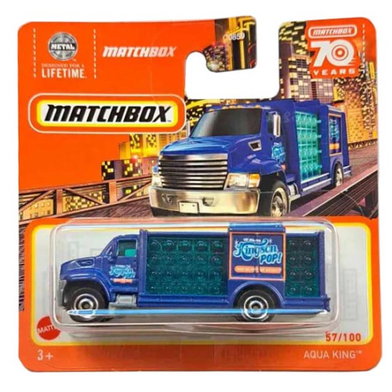 MATCHBOX AQUA KING KINGSON POP 57/100 HLD02