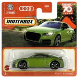 MATCHBOX AUDI TT RS COUPE GREEN 2/100 HLD10 MATCHBOX AUDI TT RS COUPE GREEN 2/100 HLD10
