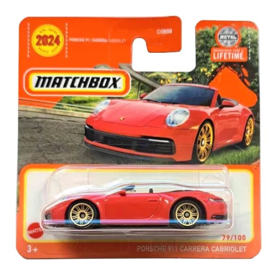 MATCHBOX PORSCHE 911 CARRERA CABRIOLET 99/100 HVN24