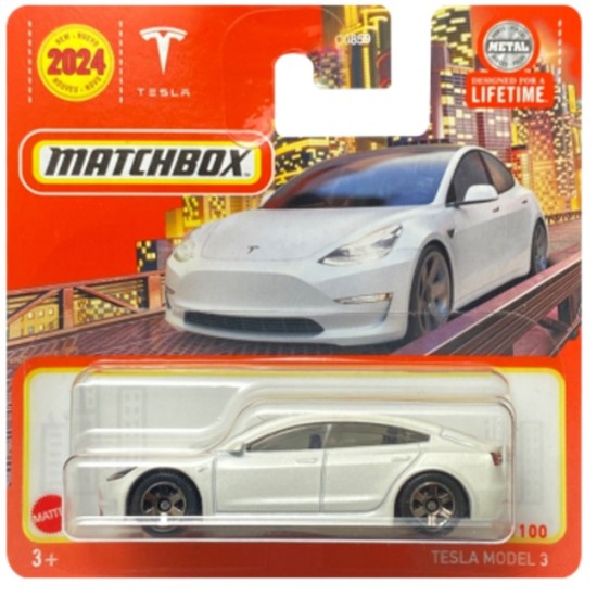 MATCHBOX TESLA MODEL 3 53/100 HVN50