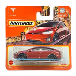 MATCHBOX TESLA MODEL X RED 18/100 HVN78