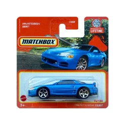 MATCHBOX 1994 MITSUBISHI 3000GT BLUE 74/100 HVN83 MATCHBOX 1994 MITSUBISHI 3000GT BLUE 74/100 HVN83