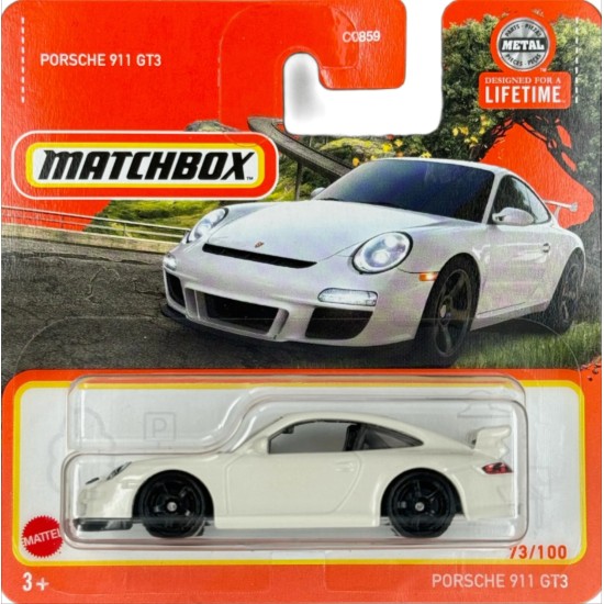 MATCHBOX PORSCHE 911 GT3 WHITE 73/100 HVP19