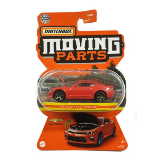 MATCHBOX MOVING PARTS 2016 CHEVY CAMARO 4/20