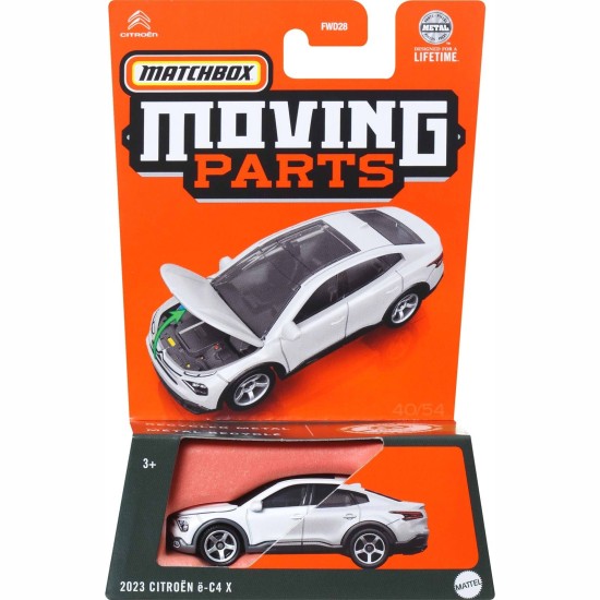 MATCHBOX MOVING PARTS 1/64 2023 CITROEN E-C4 X HVM96