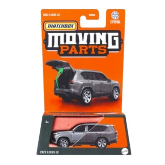 MATCHBOX MOVING PARTS 1/64 2022 LEXUS LX HVN09