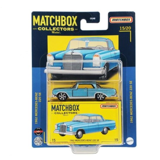 MATCHBOX COLLECTORS 1962 MERCEDES-BENZ 220 SE 15/20 GRK32