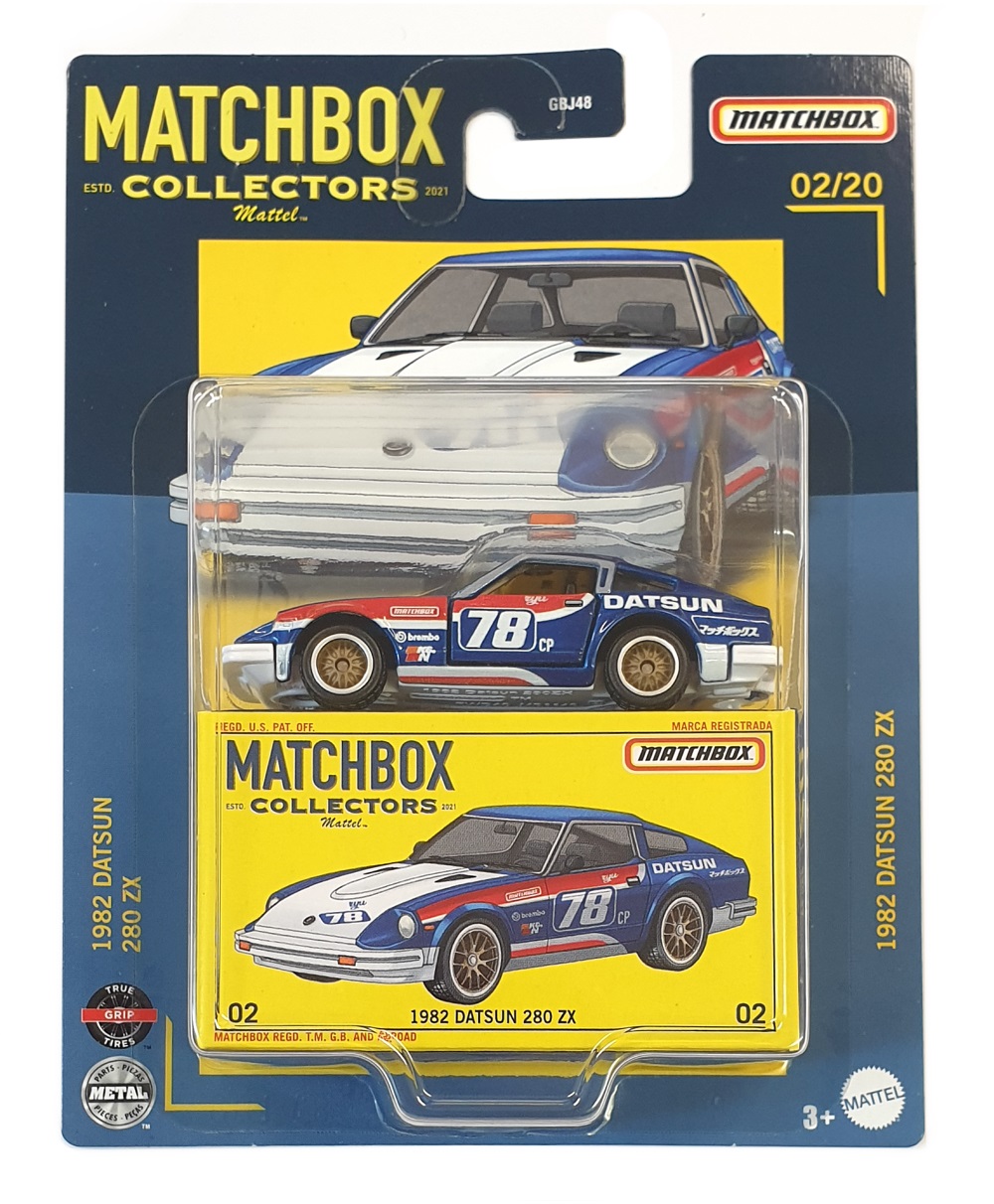 MATCHBOX COLLECTORS 1982 DATSUN 280 ZX 02/20 HFL76