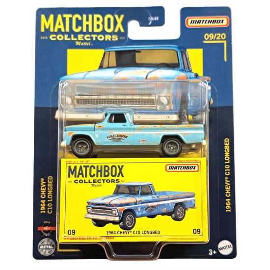 MATCHBOX COLLECTORS 1964 CHEVY C10 LONGBED 09/20 HFL83