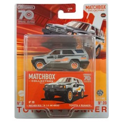 MATCHBOX COLLECTORS 70TH ANNIVERSARY TOYOTA 4 RUNNER NO.9 HLJ67