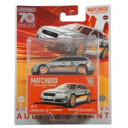 MATCHBOX COLLECTORS 70TH ANNIVERSARY 2002 AUDI RS 6 AVANT NO.11 HLJ69