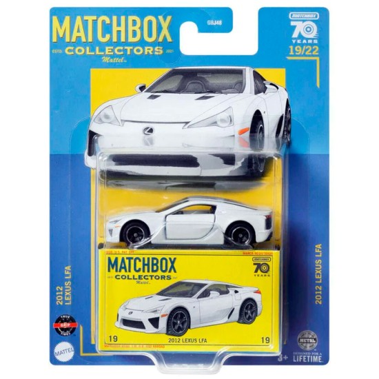 MATCHBOX COLLECTORS 2012 LEXUS LFA 19/22 HLJ72