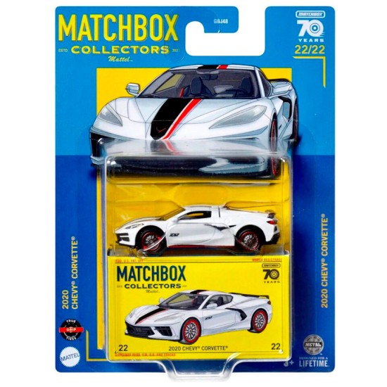 MATCHBOX COLLECTORS 2020 CHEVY CORVETTE 22/22 HLJ75