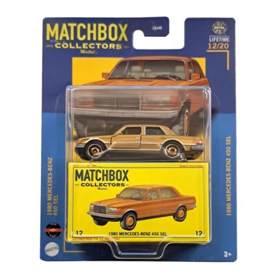 MATCHBOX COLLECTORS 1980 MERCEDES-BENZ 450 SEL 12/20 HVW07