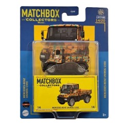 MATCHBOX COLLECTORS MERCEDES-BENZ UNIMOG U300 HVW09 14/20 HVW09