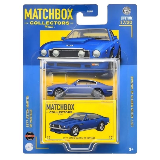 MATCHBOX COLLECTORS 1977 ASTON MARTIN V8 VANTAGE 17/20 HVW22