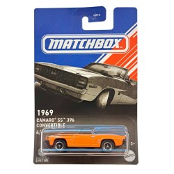 MATCHBOX AMERICAN CONVERTIBLES 1969 CAMARO SS 396 CONVERTIBLE 4/6 HVR98