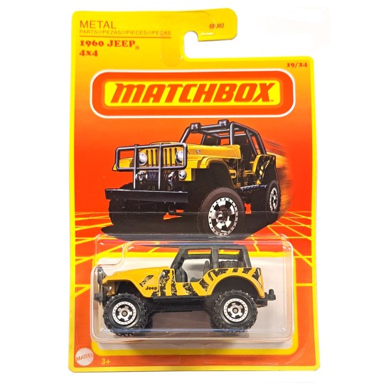 MATCHBOX RETRO 1960 JEEP 4X4 19/24 GWJ36