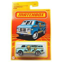 MATCHBOX RETRO '75 CHEVY VAN 15/24 GWJ48
