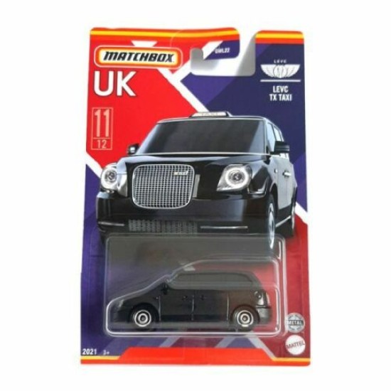 MATCHBOX BEST OF UK LEVC TX TAXI 11/12