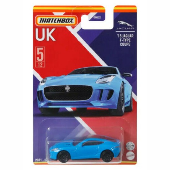 MATCHBOX BEST OF UK '15 JAGUAR F-TYPE COUPE 5/12