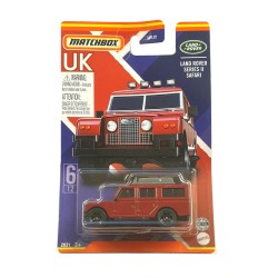 MATCHBOX BEST OF UK LAND ROVER SERIES II SAFARI 6/12 GWL32