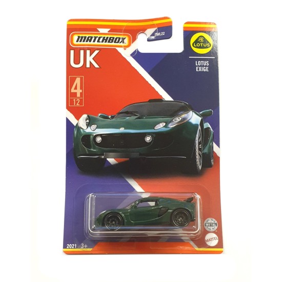 MATCHBOX BEST OF UK LOTUS EXIGE 4/12 GWL34