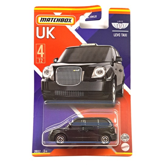MATCHBOX BEST OF UK LEVC TAXI 4/12 HFH59