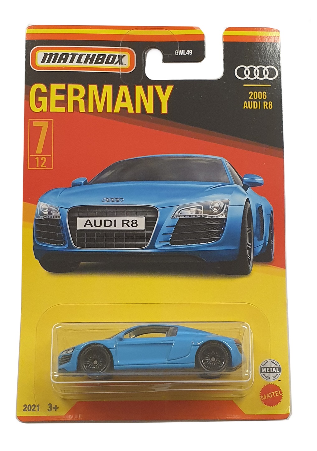 audi r8 toy car matchbox