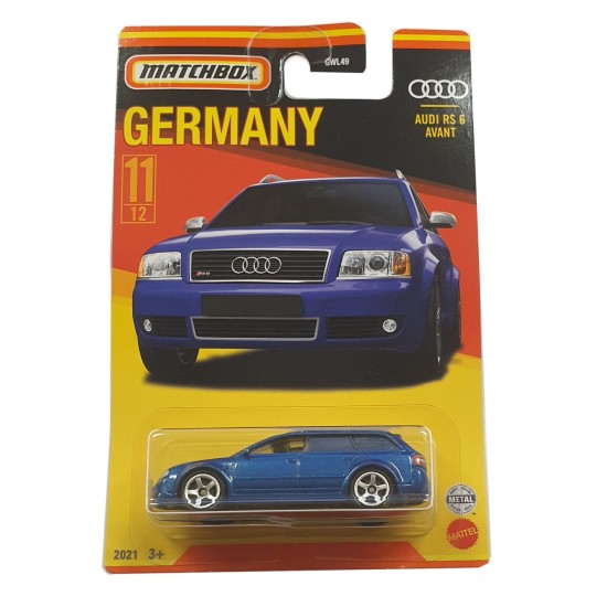 MATCHBOX BEST OF GERMANY AUDI RS 6 AVANT 11/12 GWL57