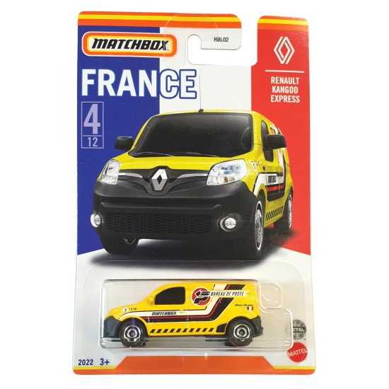 MATCHBOX BEST OF FRANCE 2022 RENAULT KANGOO EXPRESS 4/12 HFH71