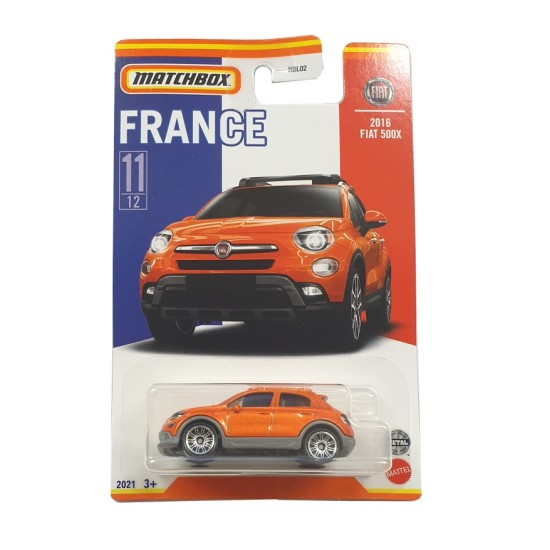 MATCHBOX BEST OF FRANCE 2016 FIAT 500X 11/12