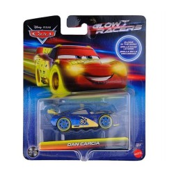 MATTEL PIXAR CARS GLOW RACERS DAN CARCIA GLOW IN THE DARK HYM85