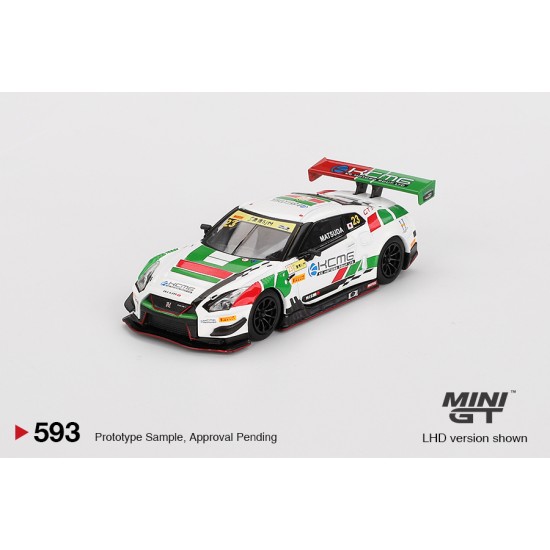 1/64 NISSAN GT-R NISMO GT3 NO.23 KCMG 2018 FIA GT WORLD CUP MACAU (LHD) BLISTER PACKAGING