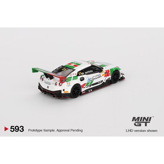 1/64 NISSAN GT-R NISMO GT3 NO.23 KCMG 2018 FIA GT WORLD CUP MACAU (LHD) BLISTER PACKAGING