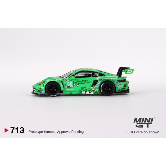 1/64 PORSCHE 911 GT3 R NO.80 GTD AO RACING 2023 IMSA SEBRING 12 HRS (LHD)