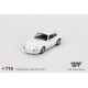 1/64 PORSCHE 911 CARRERA RS 2.7 GRAND PRIX WHITE WITH BLUE LIVERY (LHD)