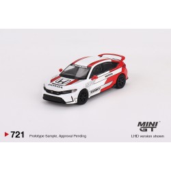 1/64 HONDA CIVIC TYPE R NO.2 2023 PACE CAR WHITE (LHD) MGT00721-L