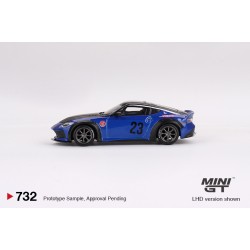 1/64 NISSAN Z LB NATION WORKS SEIRAN BLUE (LHD) MGT00732-L